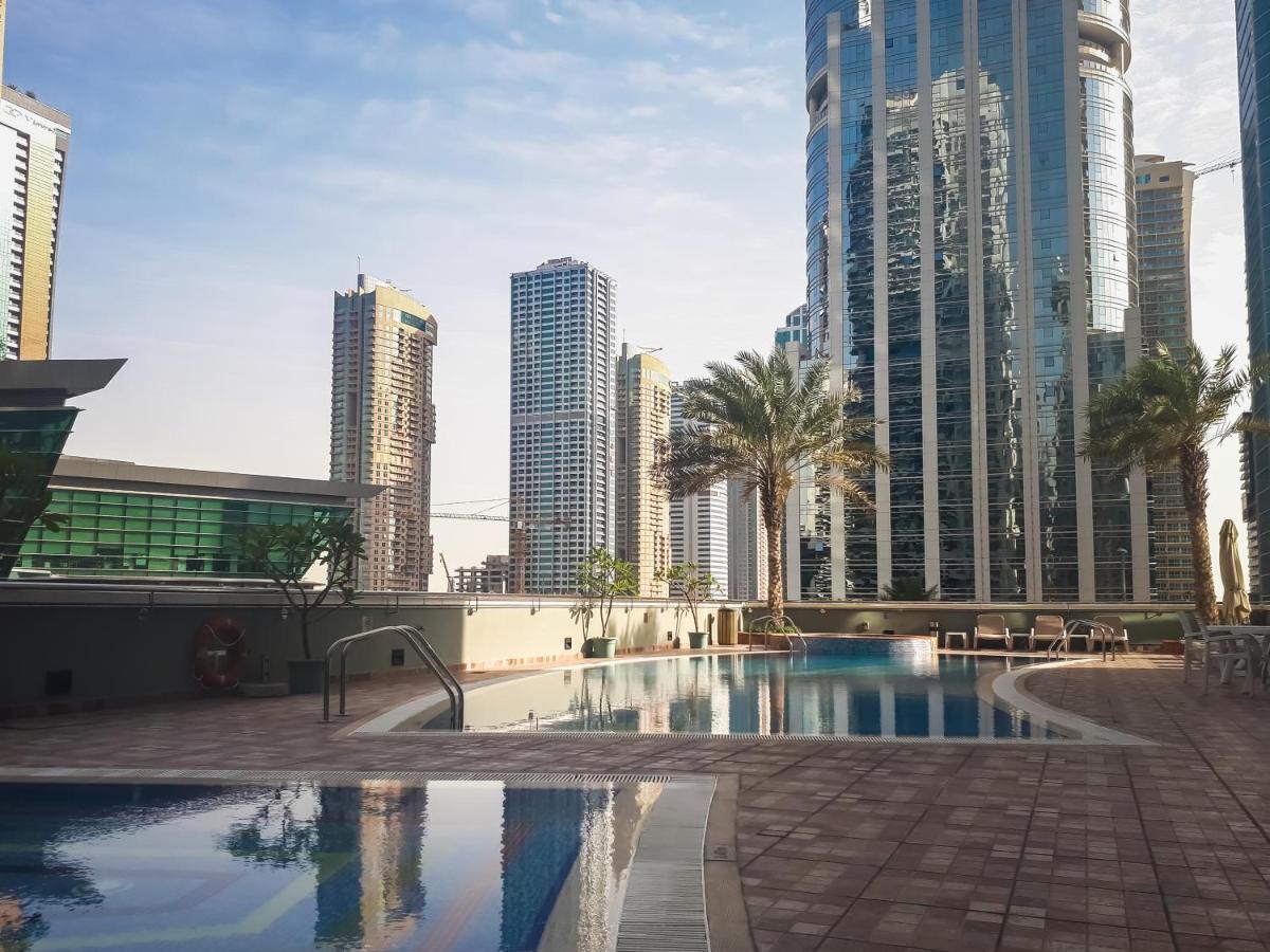 Ferienwohnung Higuests - Cozy Studio With Panoramic Views On The Lake Dubai Exterior foto